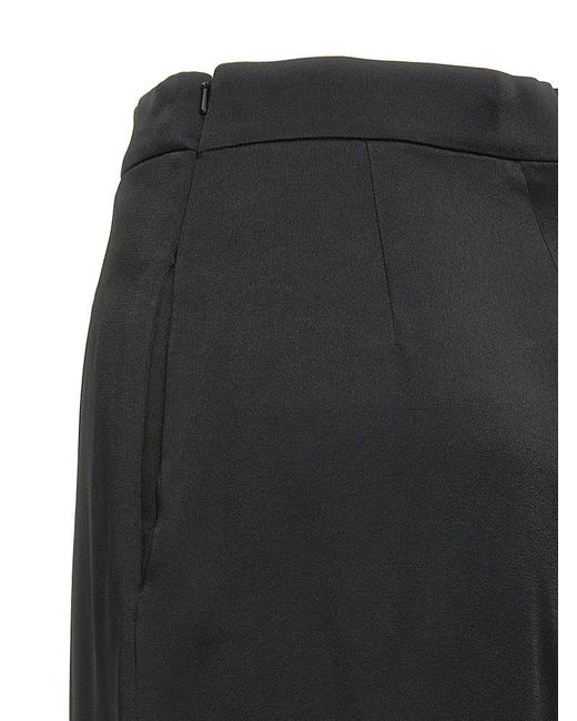 Max Mara Black Pallida High Waist Pants