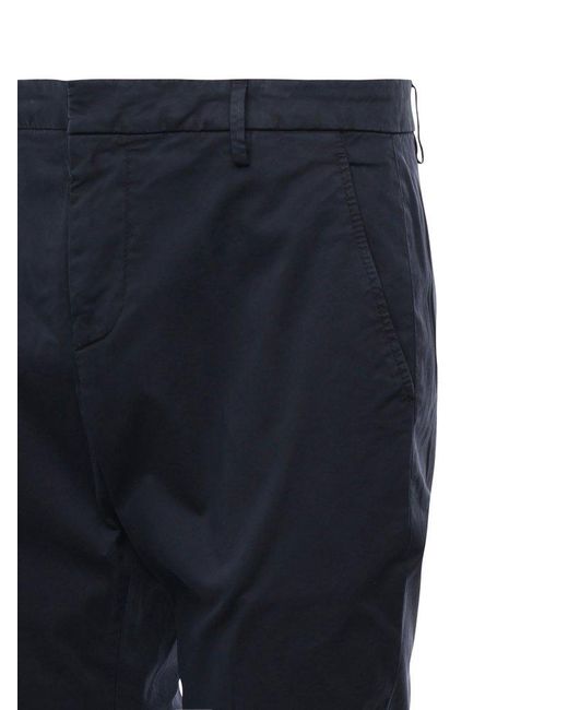 Dondup Blue Tapered Pants for men