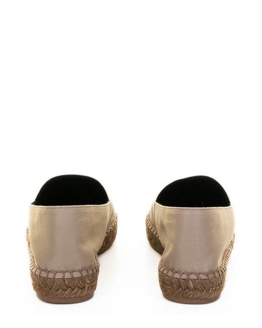 Saint Laurent Natural Flat Shoes