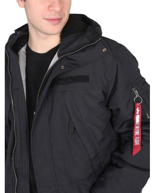 Alpha Industries Blue Arctic Expedition Jacket for men