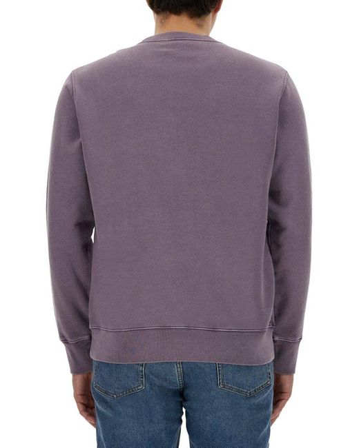 PS by Paul Smith Purple Sweatshirt With Bunny Print for men