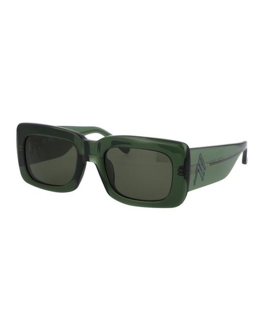 The Attico Green Sunglasses