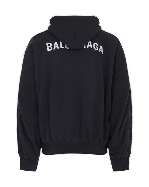 パーカー・フーディ Balenciaga Hybrid Bomber Balenciaga Hybrid Bomber Jacket in Black for Men | Lyst