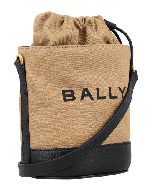 Bally Multicolor Bar Mini 8 Hours Bucket Bag