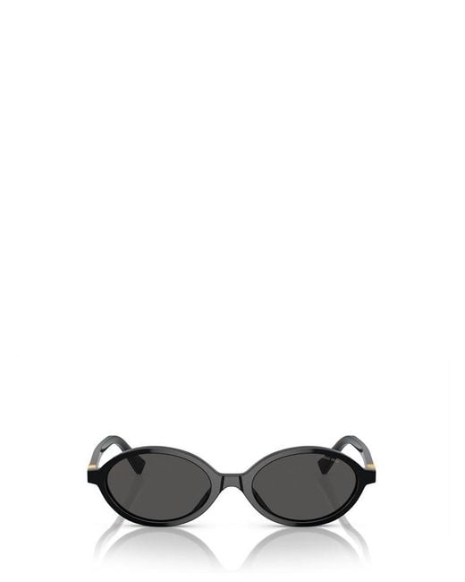 Miu Miu White Mu 04Zs Sunglasses
