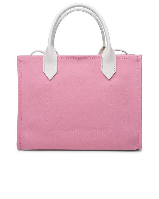Balmain Pink 'b-army' Tela Tote Bag