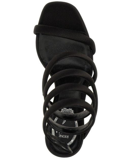 Rene Caovilla Black 'cleo' Sandals