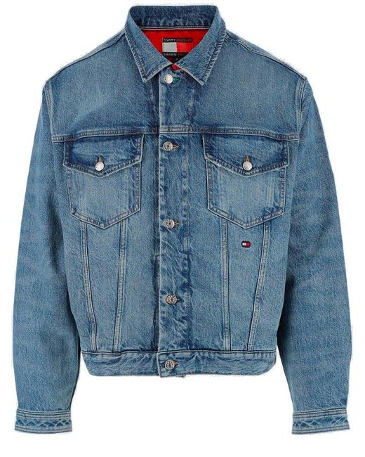 Tommy Hilfiger X Shawn Mendes Denim Trucker Jacket in Blue for Men | Lyst