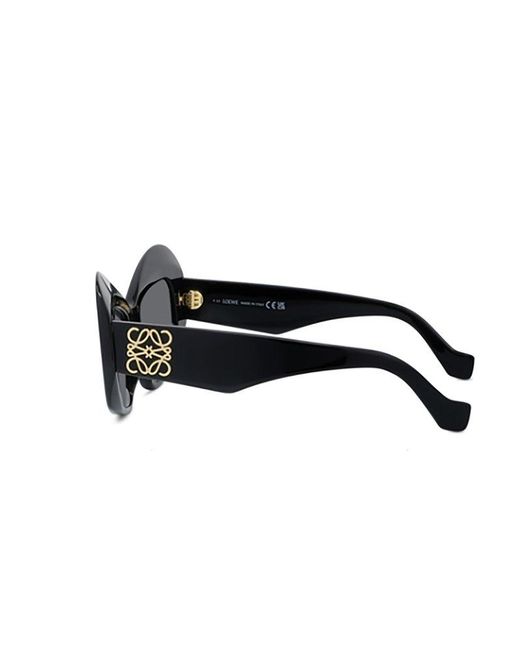 Loewe Gray Cat-eye Frame Sunglasses