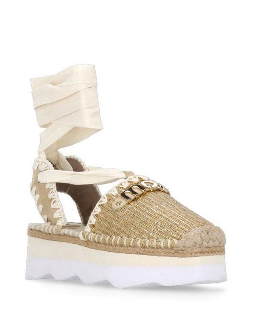 Mou Natural Espa Sandals