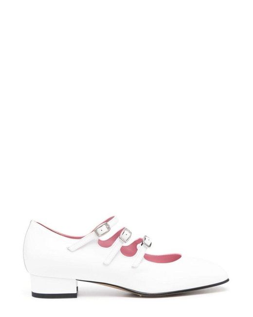CAREL PARIS Pink Ariana Mary Jane Flats