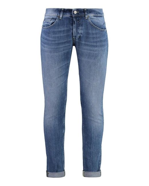 Dondup Blue George Slim Jeans for men