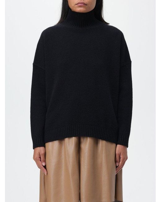Weekend by Maxmara Blue Benito High-neck Sweater