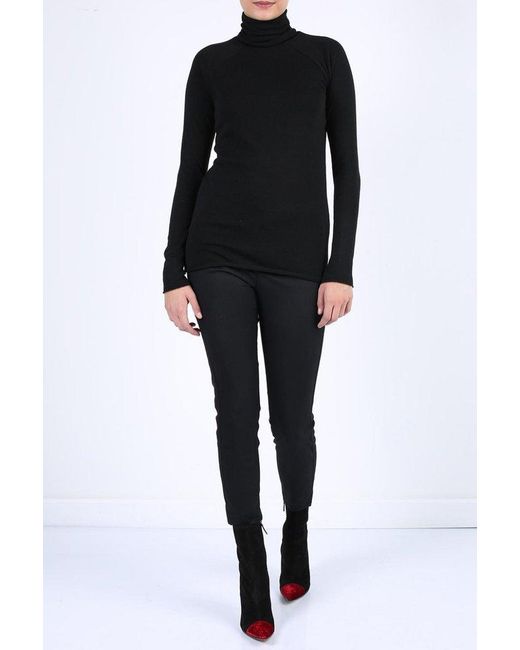 Haider Ackermann Black Slim Tapered Pants