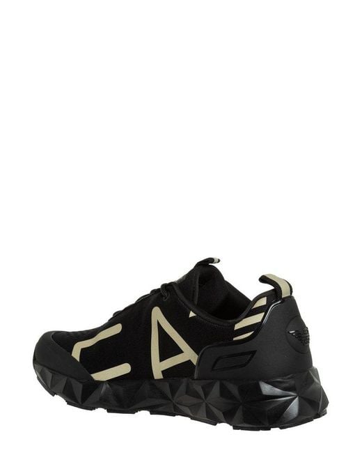 EA7 Black Ultimate Kombat Sneakers for men
