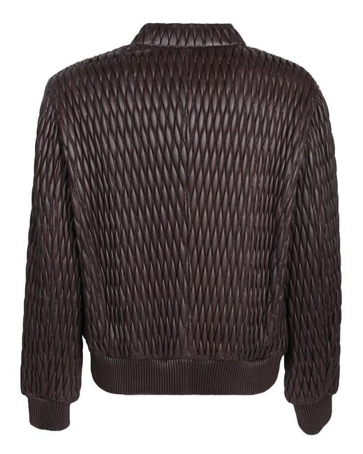 Armani quilted hot sale jacket mens