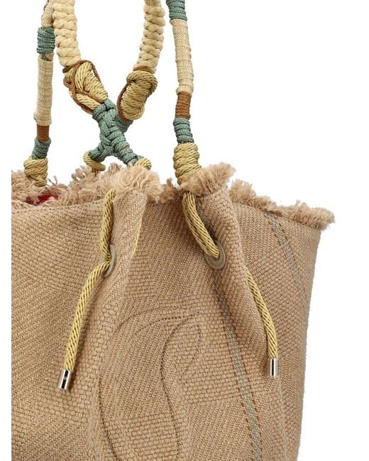 Christian Louboutin Natural By My Side Top Handle Bag