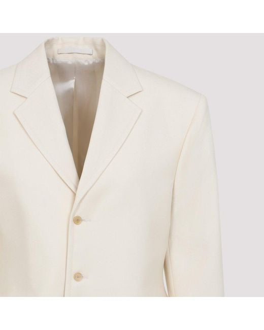 Carven Natural Tailored Blazer Jacket