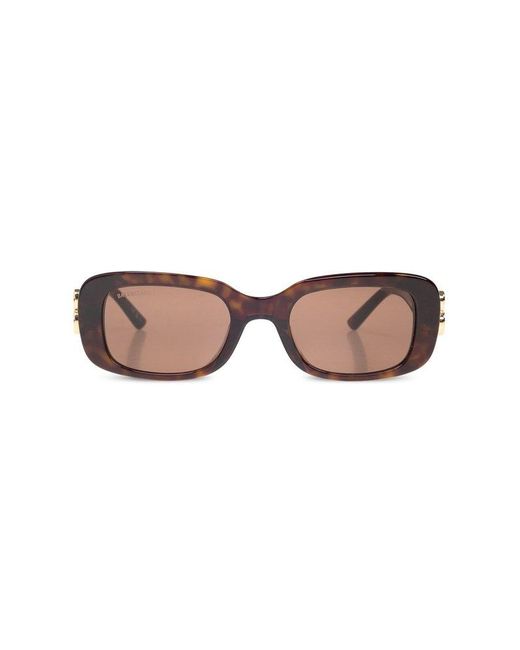 Balenciaga Brown 'dynasty' Sunglasses,