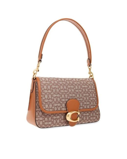 COACH White 'taby' Shoulder Bag