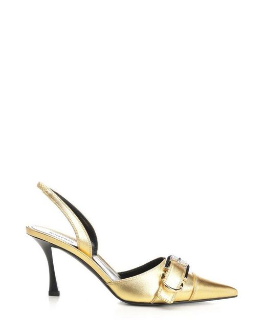 Givenchy Metallic Voyou Sandals