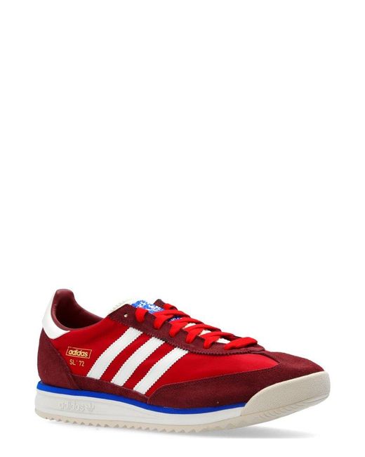 Adidas Originals Red ‘Sl 72 Rs’ Sports Shoes for men