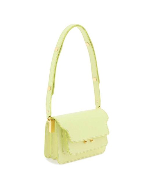 Marni Yellow Mini Trunk Bag