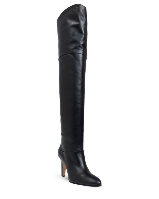 Chloé Black Eve Thigh High Boots
