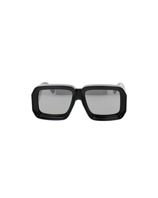 Loewe Black Square Frame Sunglasses