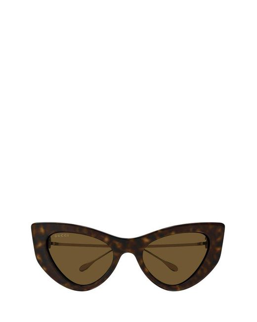 Gucci Multicolor Cat-eye Frame Sunglasses