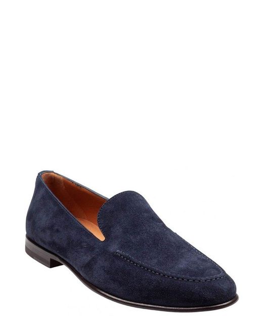 Dolce & Gabbana Blue Slip-On Loafers for men