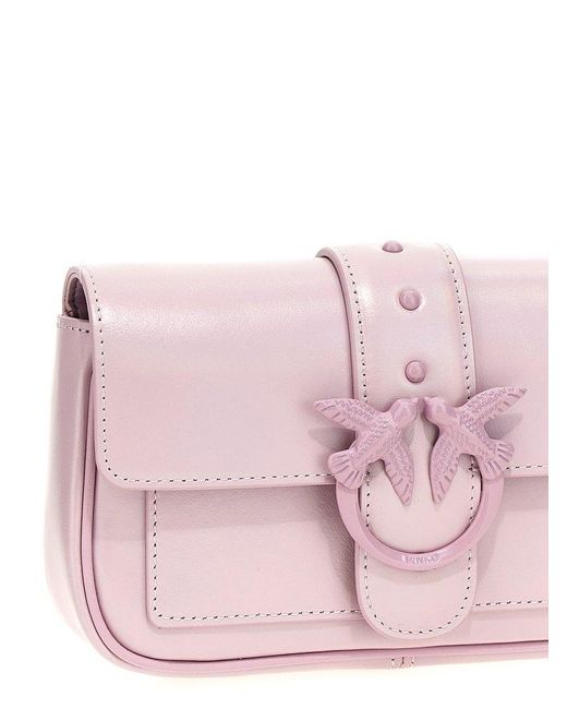 Pinko Pink 'Love One Pocket' Crossbody Bag