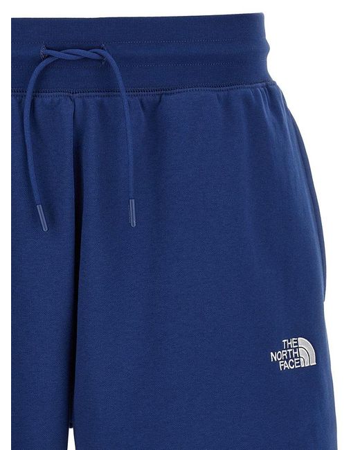 The North Face Blue Essential Relaxed Shorts for men