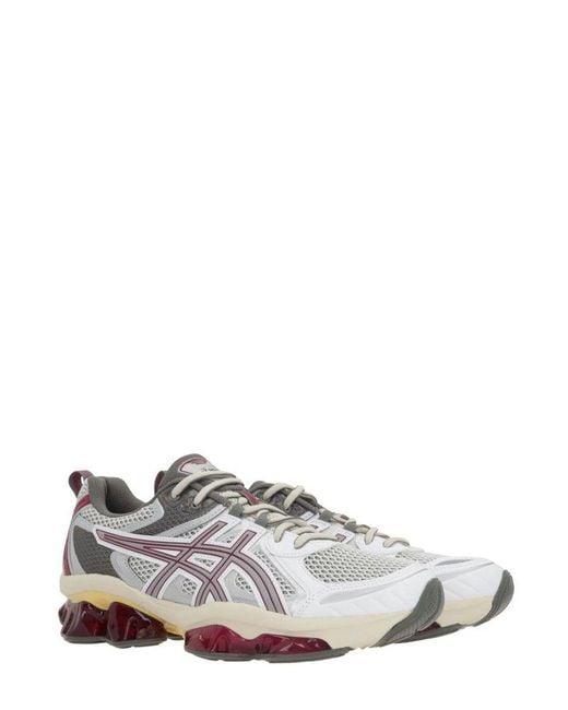 Asics White Gel-Quantum Kinetic Lace-Up Sneakers for men