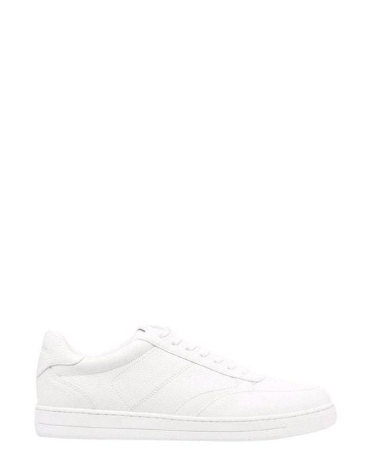 Michael Kors White Jackson Lace-up Sneakers for men