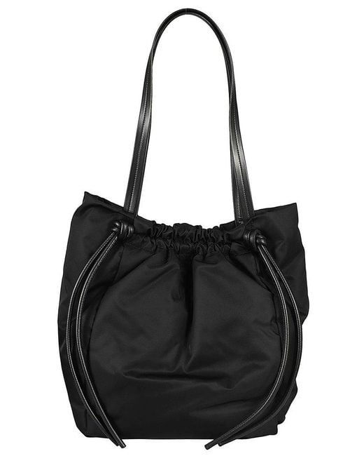 Proenza Schouler Black Drawstring Tote Bag