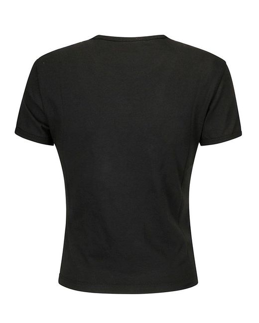 DIESEL T-shirt `t-uncutie-long-od`, in Black | Lyst