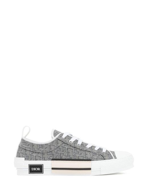 Dior White B23 Low-top Sneakers Shoes for men