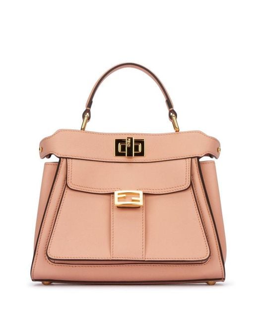 Fendi Pink 'peekaboo Iseeu Mini' Handbag for men