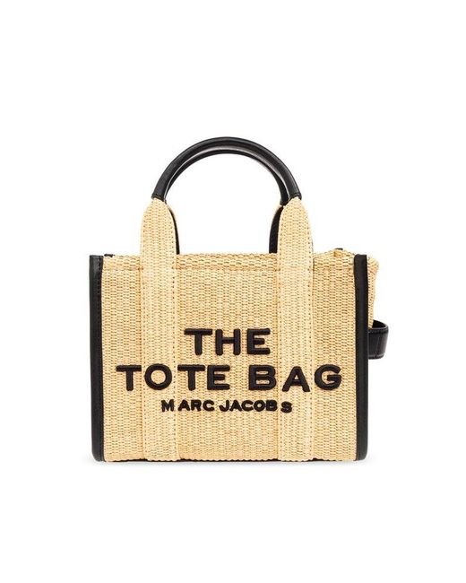 Marc Jacobs Metallic 'the Tote Small' Shopper Bag,