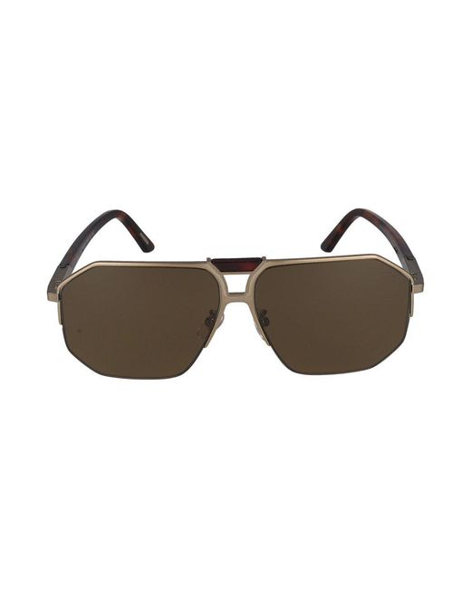 Chopard Metallic Pilot Frame Sunglasses for men