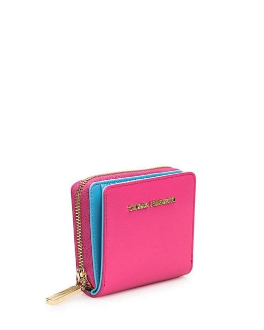 Chiara Ferragni Pink Wallet With Logo