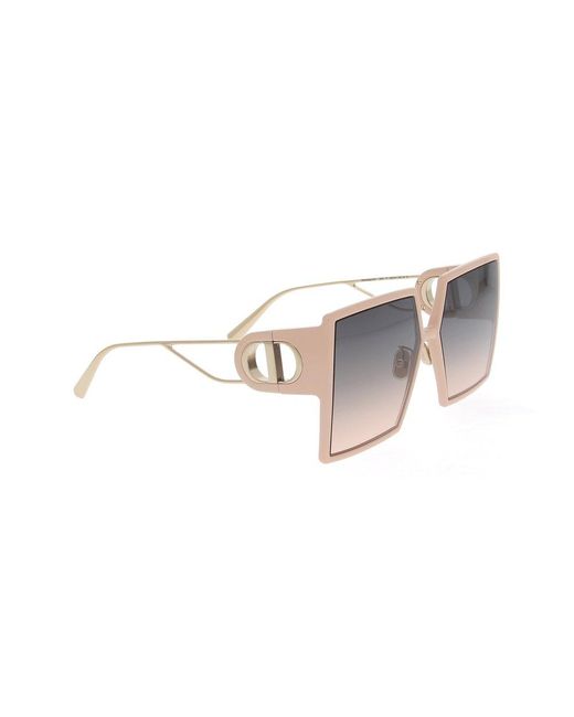 Dior Black Oversized-fit Sunglasses