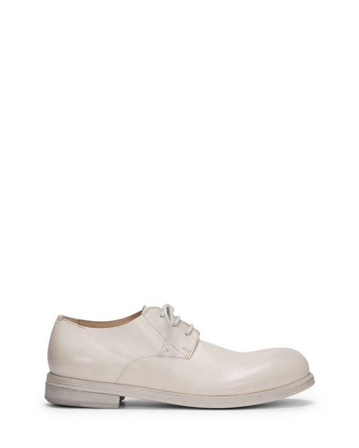 Marsèll White Zuccamedia Derby Lace-up Shoes for men