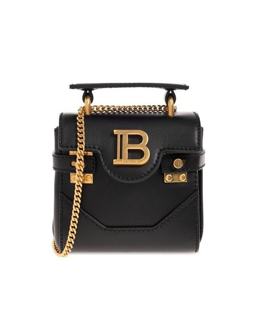 Balmain Black 'b-buzz Mini' Shoulder Bag,