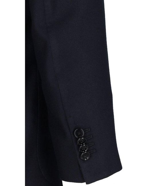 Cesare Attolini Blue Blazer Jacket for men
