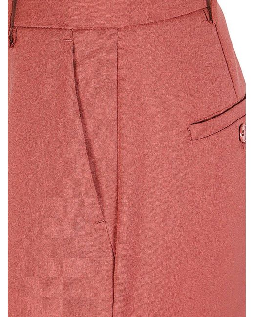 Weekend by Maxmara Pleat Detailed Flared Trousers