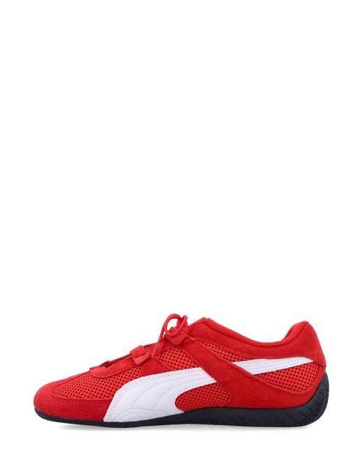 PUMA Red Speedcat Go Mesh Sneakers