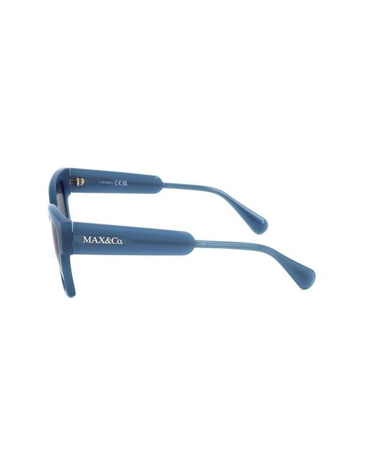 MAX&Co. Blue Square Frame Sunglasses