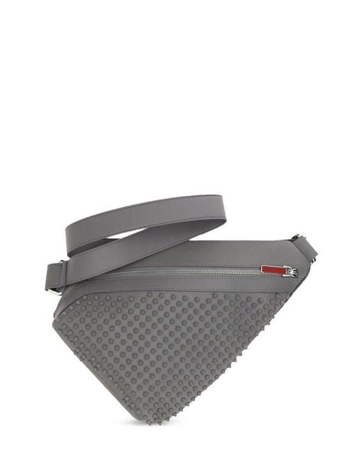 Christian Louboutin Gray Funky Embellished Backpack for men